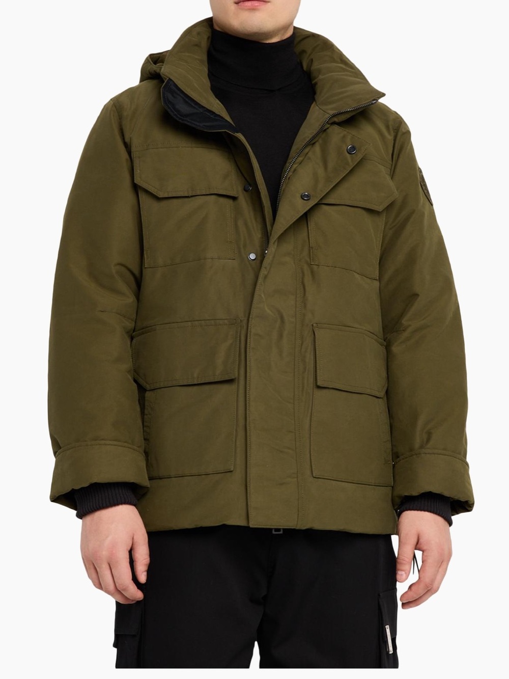 Canada Goose Maitland Down-Filled Utility Parka Military Green XL Cold-Weather